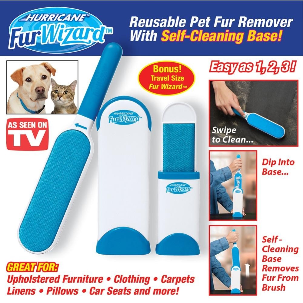 Fur Wizard Pet Hair Remover & Lint Remover