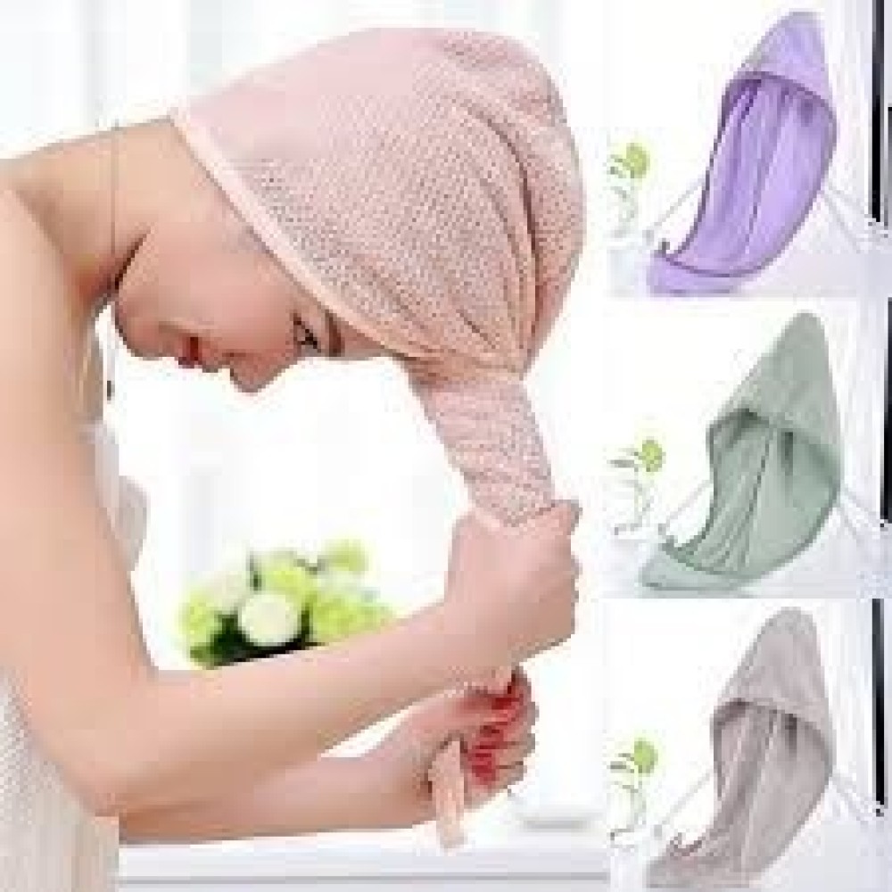 Microfiber Hair Drying Wrap Towel