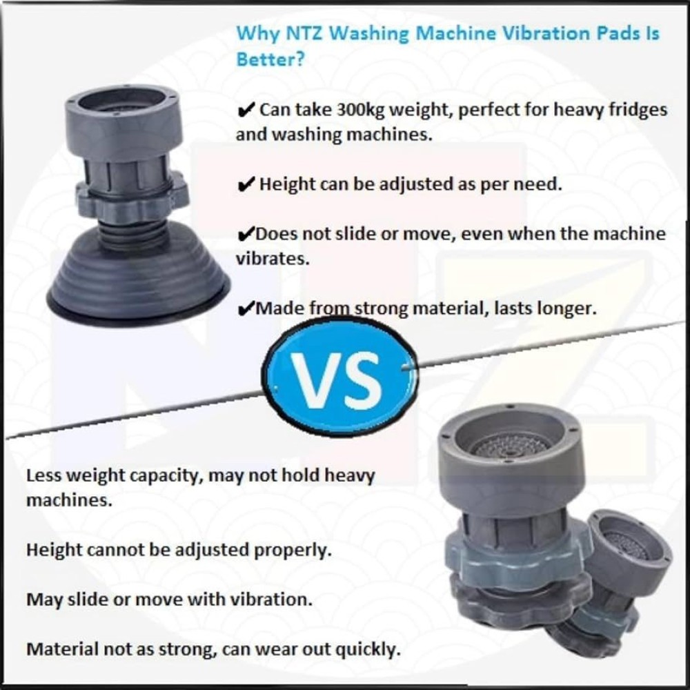 Height Adjustable Anti Vibration Pads