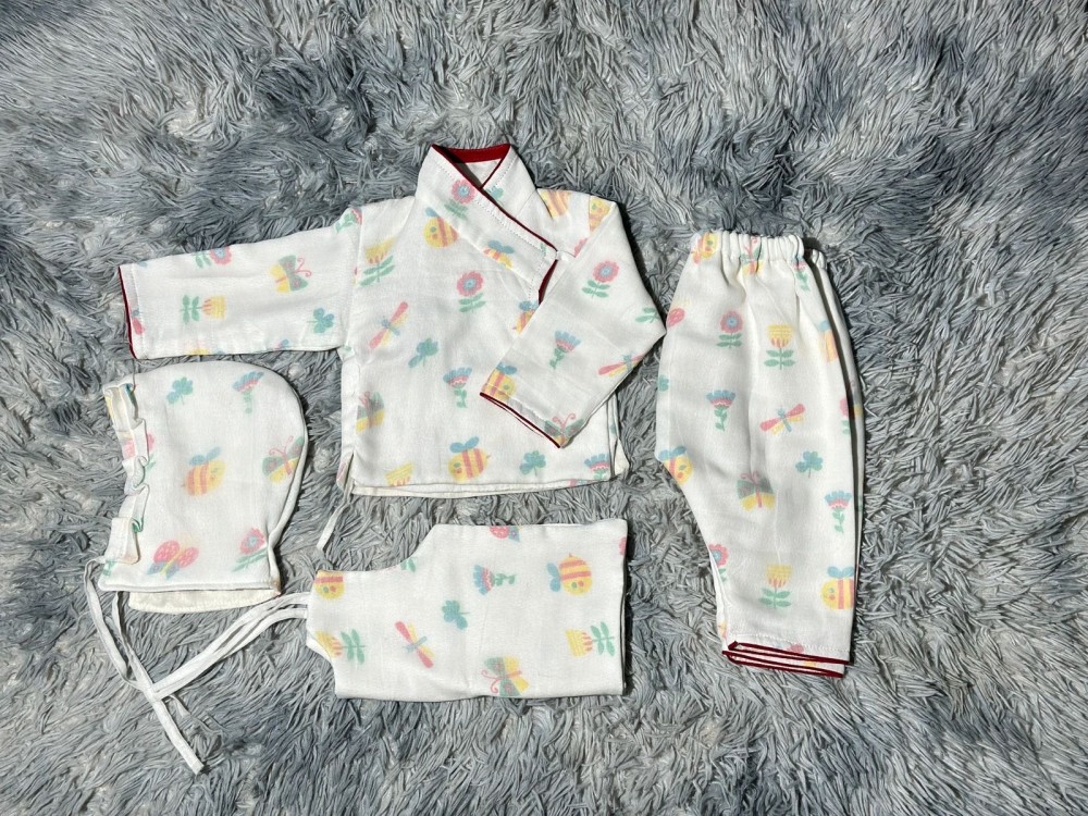 New Born Malmal Bhoto set